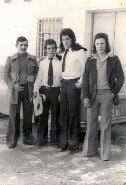 Miembros de la banda de tambores y cornetas. anos 70.jpg