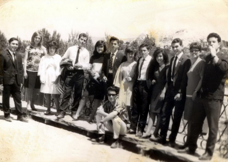 Amigos en el puente,principios de los 60.jpg