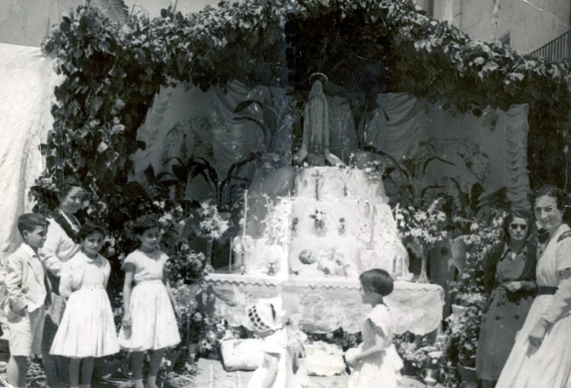 Altar del Corpus, anos 50..jpg
