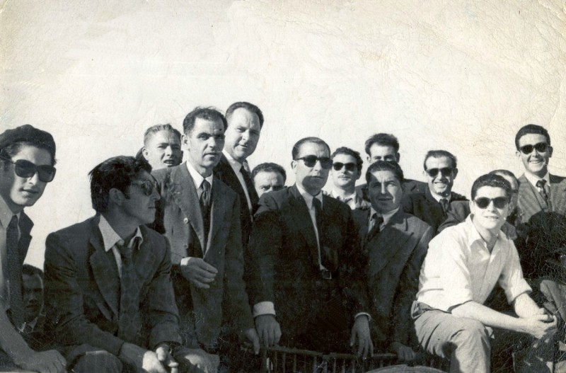 Gente en los toros, anos 50..jpg