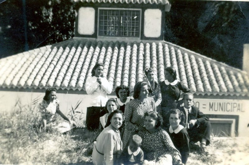 Muchachas en el matadero. anos 40.jpg