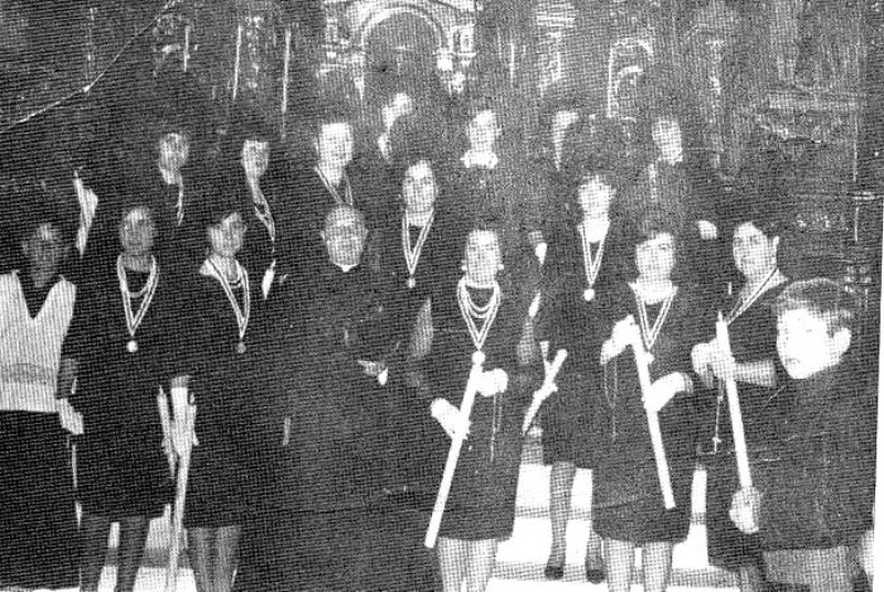45. Camareras de la Virgen 1958..JPG