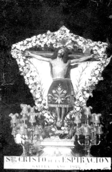 63. Cristo con guinaldas. 1928.JPG